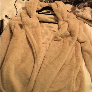 Brandy melville sandra faux fur coat